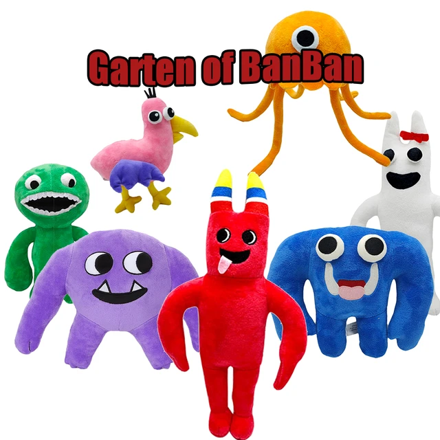 Novos Personagens de Anime Garten oOf Banban Plush Banban Garden Caracol  Boneca Plush Presente De Natal Para Crianças Brinquedo - AliExpress