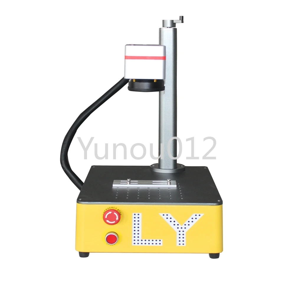 

Raycus Fiber Laser Engraver Engraving Marking Cutting Machine for Metal PVC Stuffs with Options 220V 110V LY