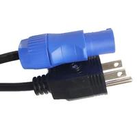 3x1.5mm² US Plug Power Extension Cord  for Stage Light LED Beam Par Can Moving Head 2