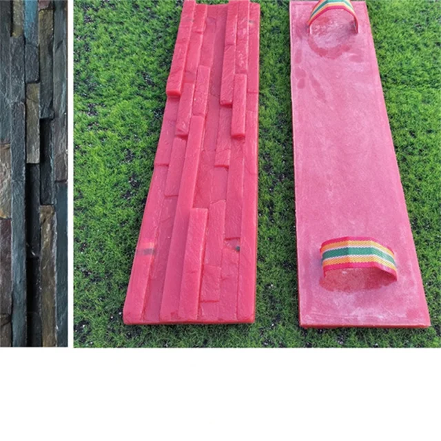 80*35 Cm -Es Utánzat Gumi Fa Gabona Művészet Cement Penész Padló Nyomtatása Beton Kerti Út Járda Földi Dekoráció - Image 2