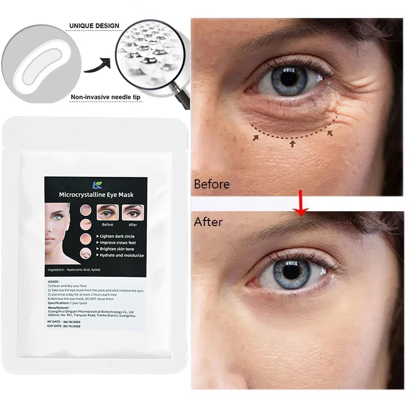 Microneedle Eye Mask Micro-needle Eye Patch Hyaluronic Acid Anti-wrinkle Moisturizing