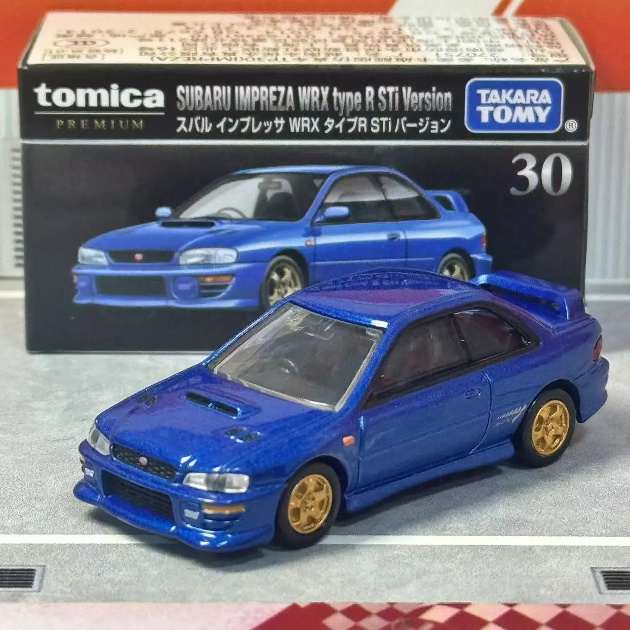 Tomica Subaru Impreza WRX typeRA STi versione V
