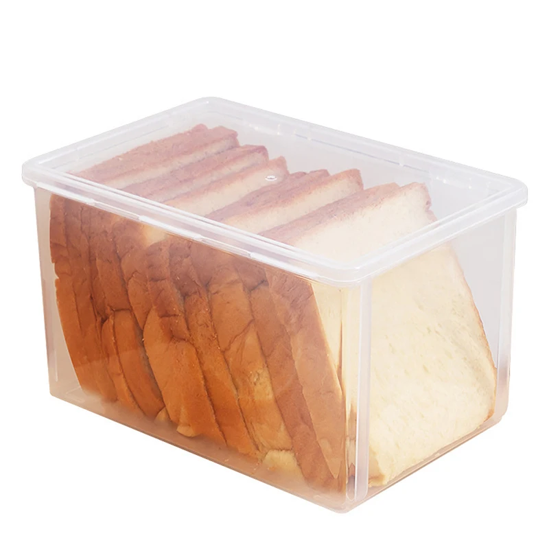1Pcs Bread Storage Container Box Kitchen Dispenser Bread Boxes