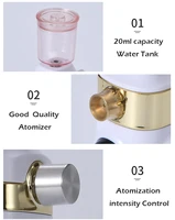 4 in 1 Water Oxygen Injector Facial Nano Mist Sprayer Essence Atomization Skin Moisture EMS Micro Current Lifting Heat Massager 2