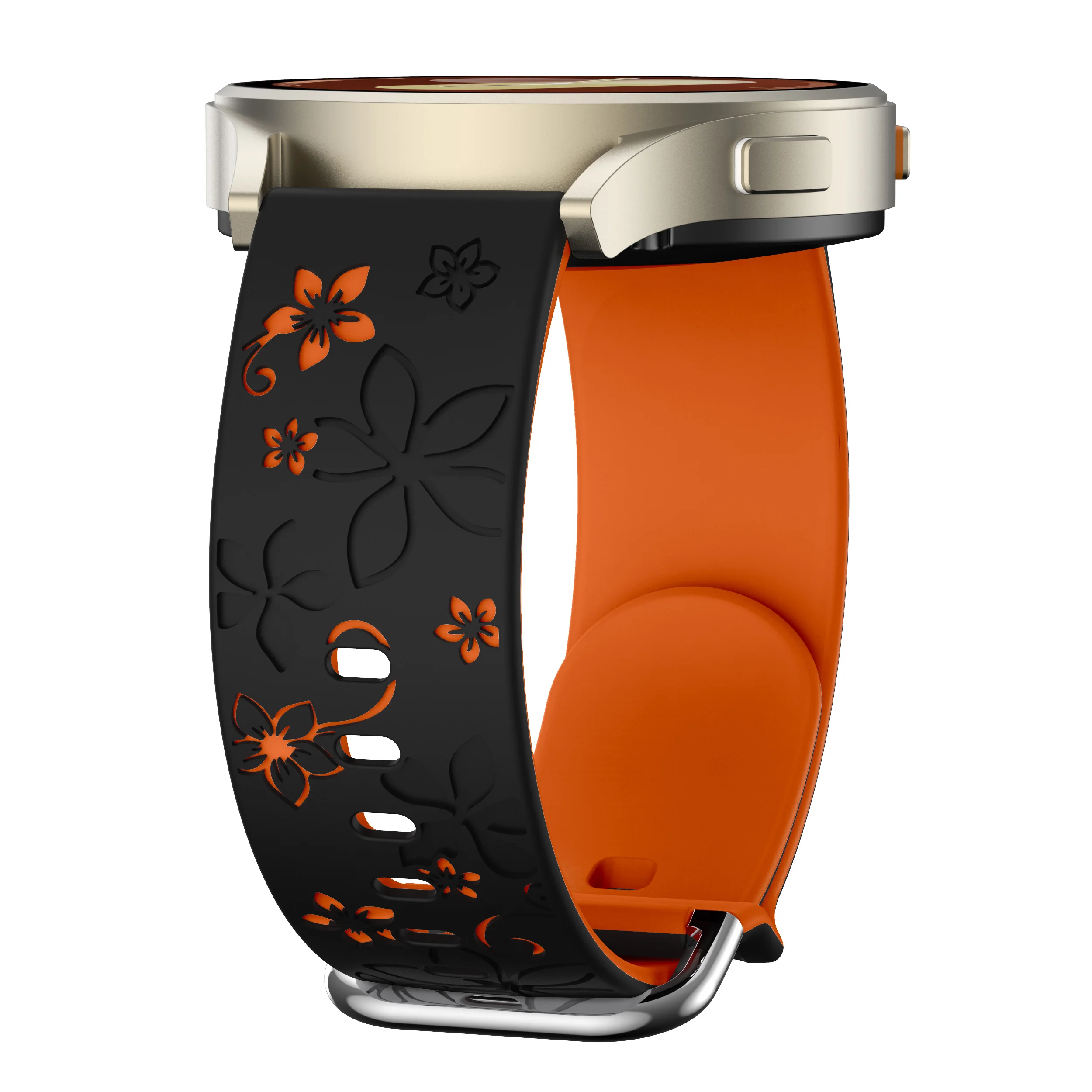 Engraved Silicone Sport Strap - 20mm Band