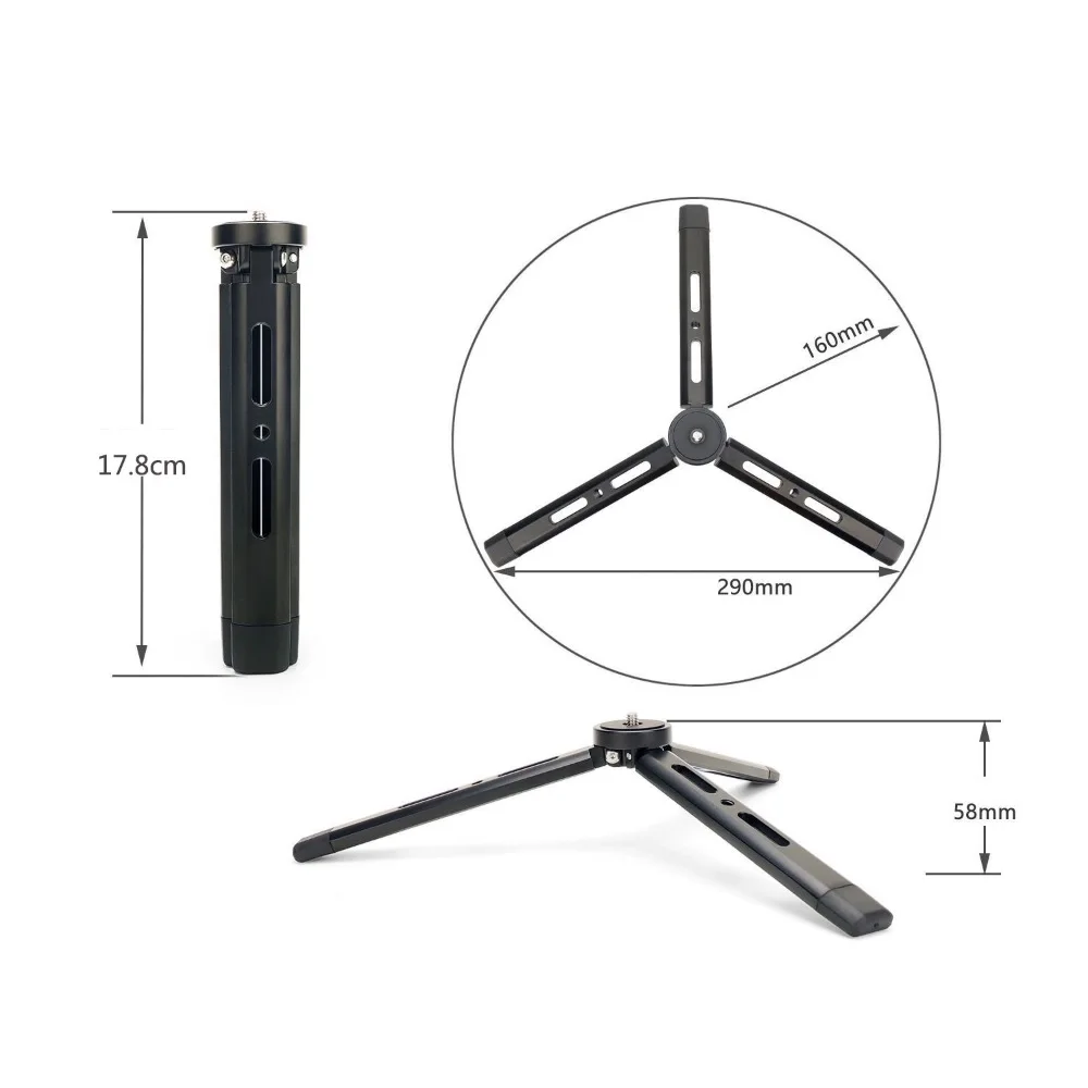Mini Tripé Desktop para Dji Ronin s sc Zhiyun Guindaste 2s v2 Weebil Lab g2 - Image 2