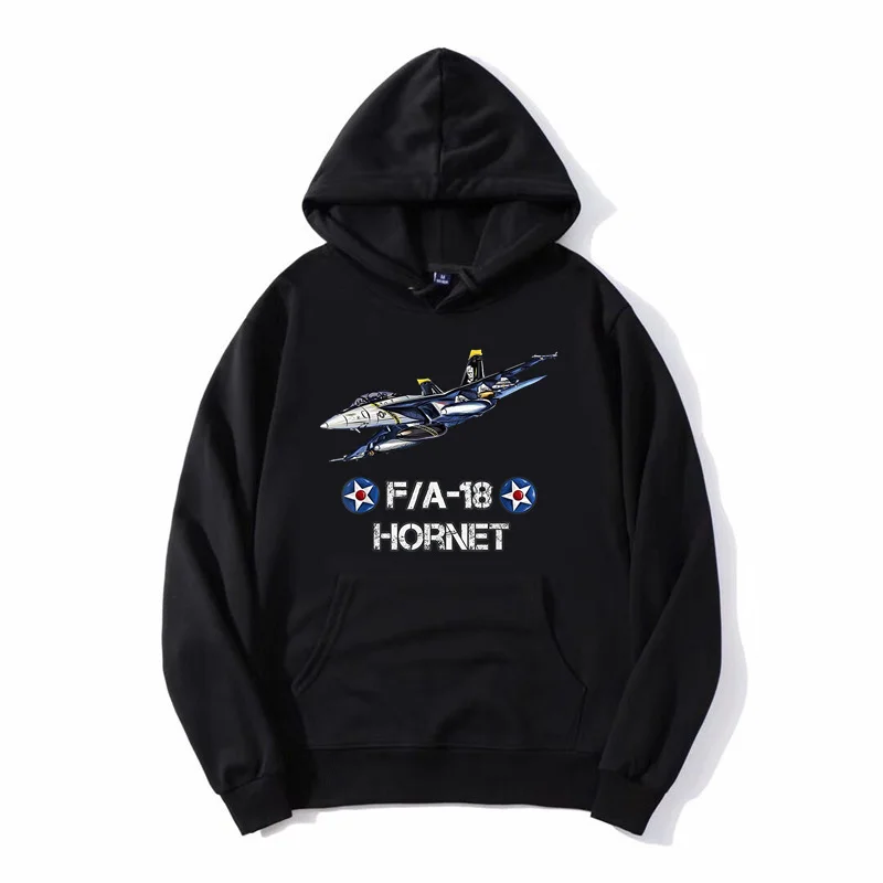 

Vintage Flying F-18 Hornet Navy Aviation Pilot Gift Hoodie Men Unisex Fleece Oversized Hoodies Sweatshirt Hoody Streetwear