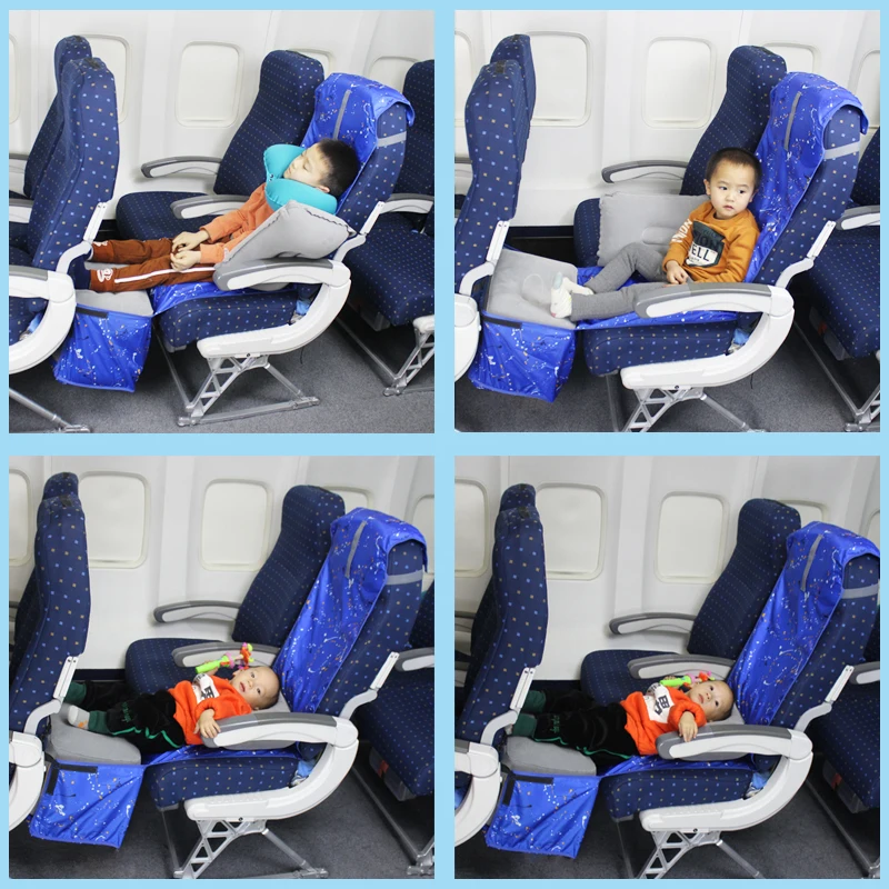 Baby Bed Inflation Free Mattresses Car Rear Folding Kid Sleeping Bed Children's Travel Accessory High-Speed Rail Plane Adult