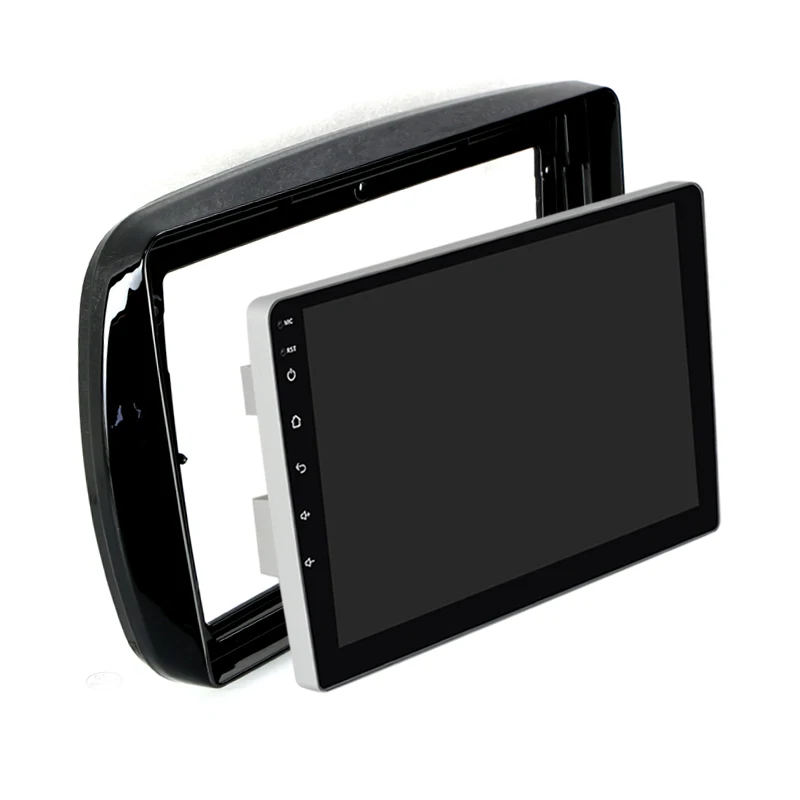 9inch Android Car Radio Fascia Adapter For Mercedes Benz Smart 2016 2017 2018 Headunit Frame Harness Dash Fitting Panel Kit