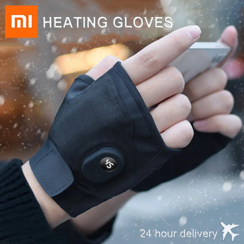 Xiaomi Youpin Hand Warmer Gloves Temperature Control Rechargeable Hands