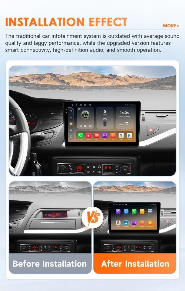 Autoradio Android 15 pour citroën C5 2008 - 2017, lecteur vidéo