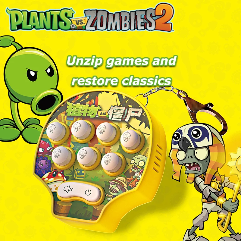 New Plants vs Zombies 2 Mini Handheld Electronic Game Console