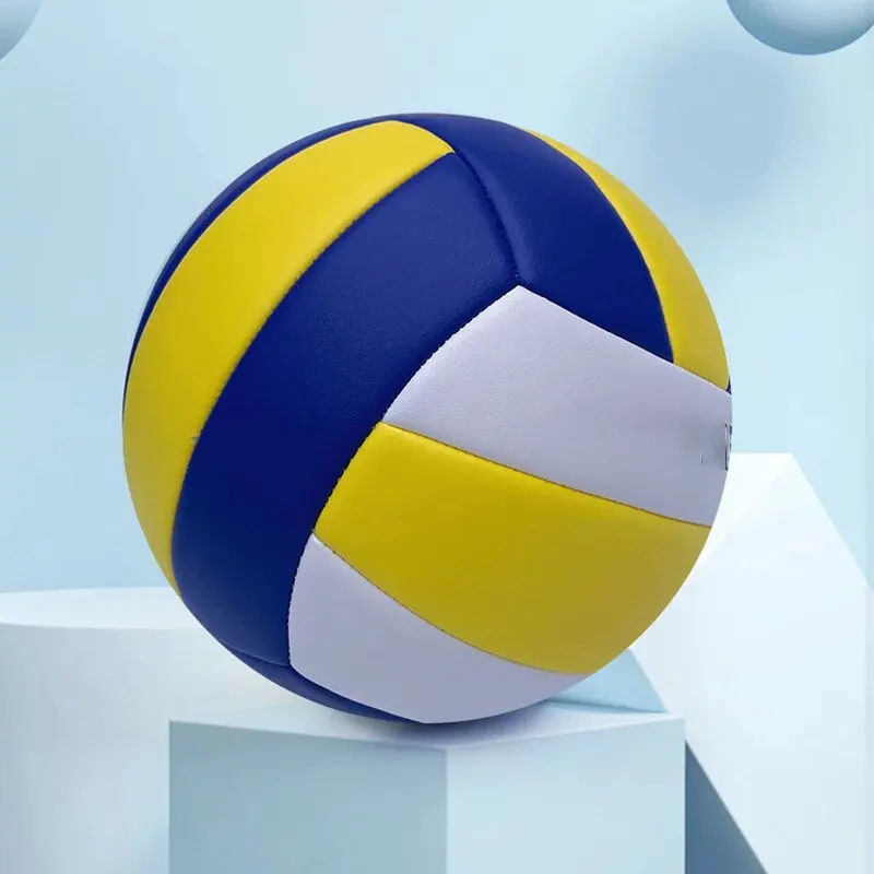 Standard Volleyball Indoor And Outdoor School Youth Soft Leather Training Competition No.5 Ball Customization