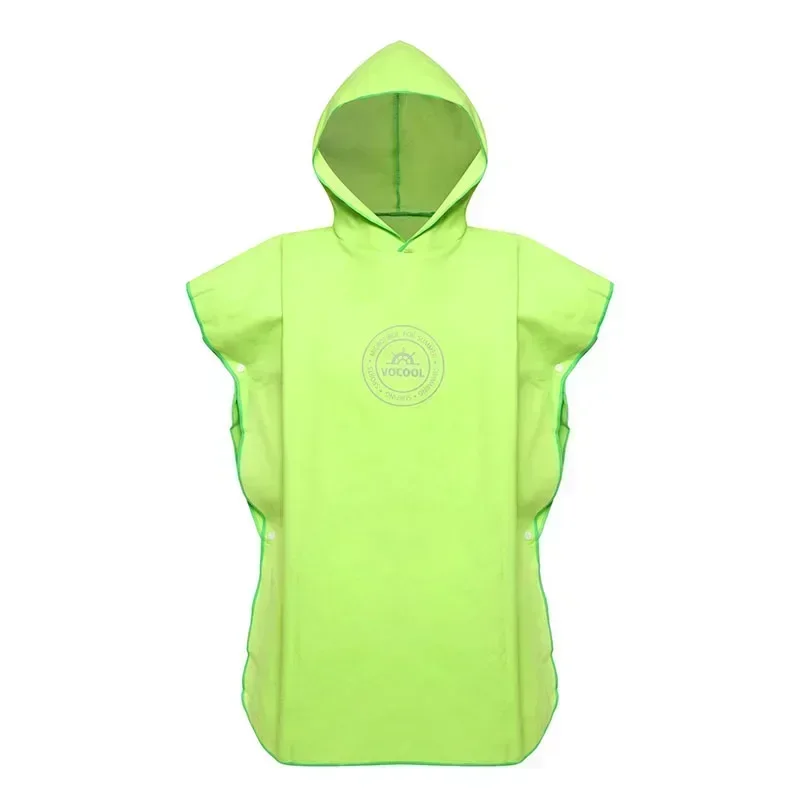 Kids' Hooded Microfiber Swim Cover-Up Poncho - Quick Drying Beach & Bath Towel