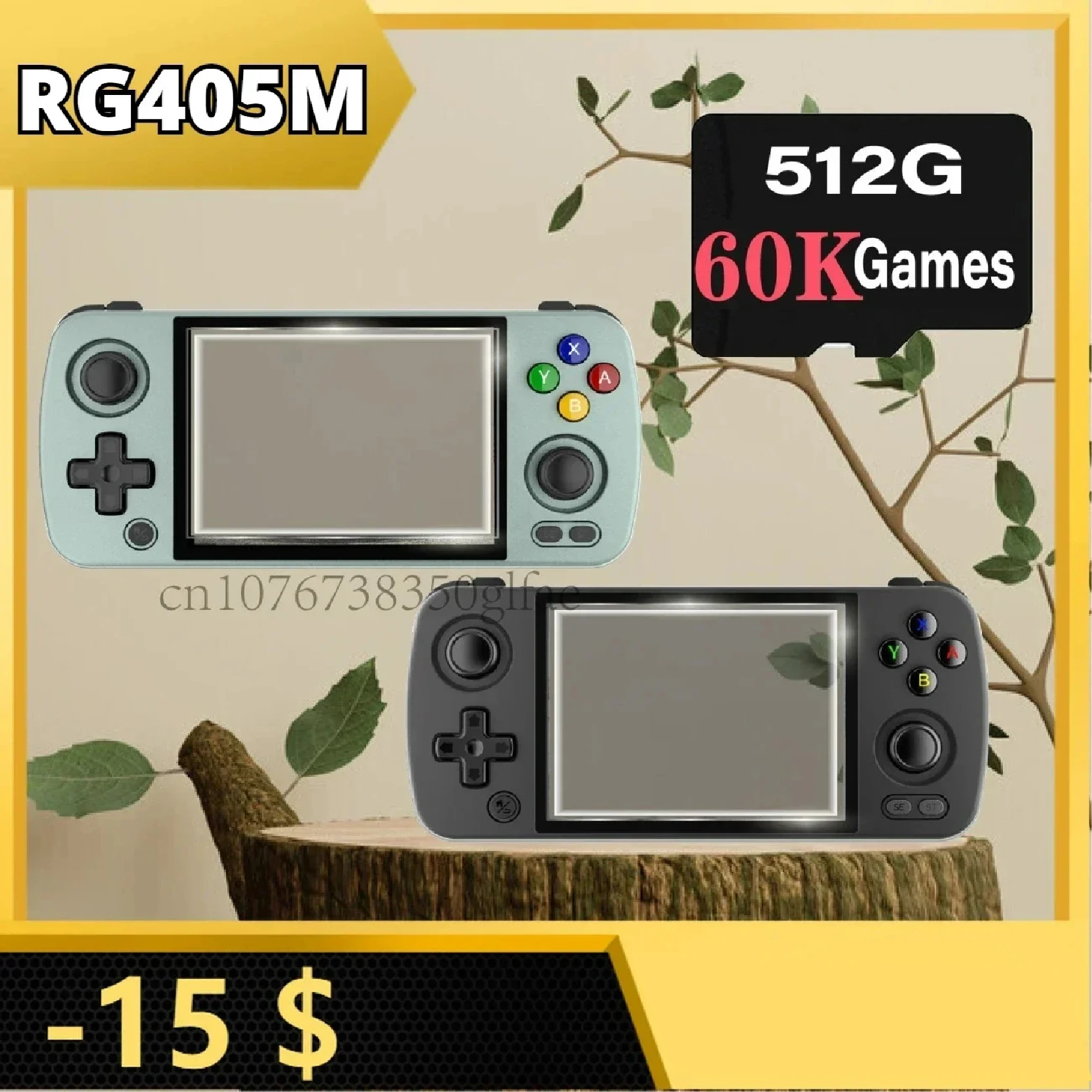 Anbernic Rg405V Rg405M Console Di Gioco Portatile 4 Pollici Ips Touch Screen T618 Android12 Giochi Psp Supporto-Google Portable Ps2 3Ds