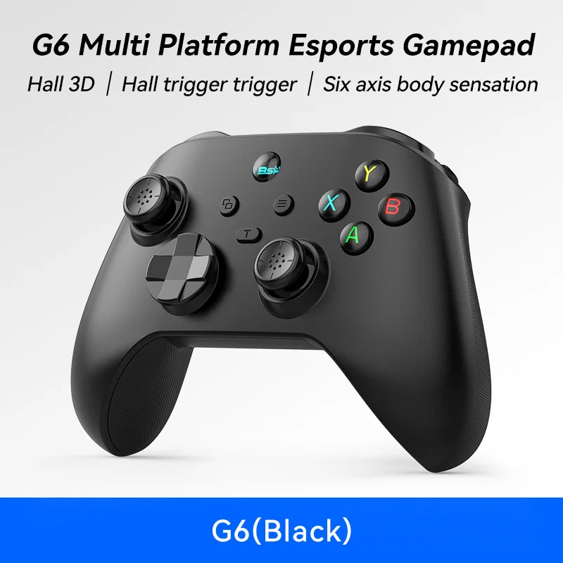 G6 wireless Bluetooth mobile game controller with Hall trigger and Hall joystick supporting switch/pc 1