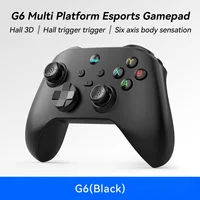 G6 wireless Bluetooth mobile game controller with Hall trigger and Hall joystick supporting switch/pc