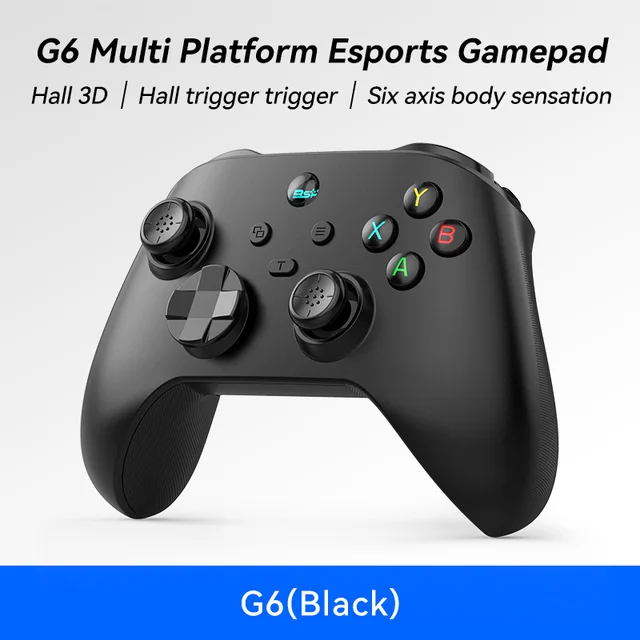 G6 wireless Bluetooth mobile game controller with Hall trigger and Hall joystick supporting switch/pc 1