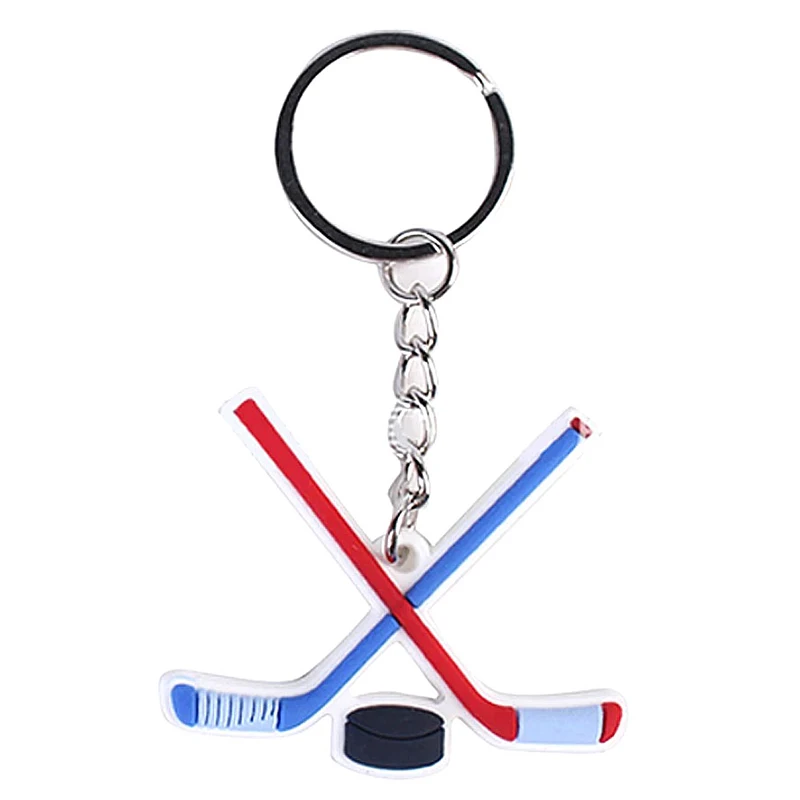 Portachiavi Hockey Su Ghiaccio Sportybella – Ciondolo Con Frasetta Motivazionale – Regalo Per Giocatrici E Giocatori Di Hockey, Fine Stagione O Compleanno