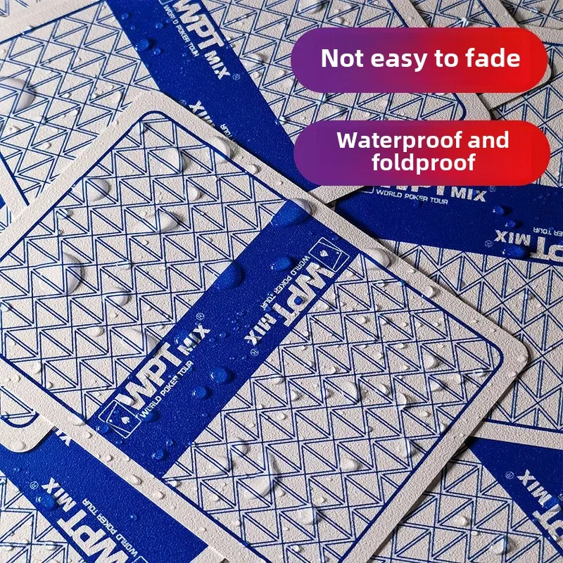 Plastic Poker Cards High-end Waterproof Durable Bulk Purchase For Competitions Professional Card Playing Experience playing cards plastic playing cards