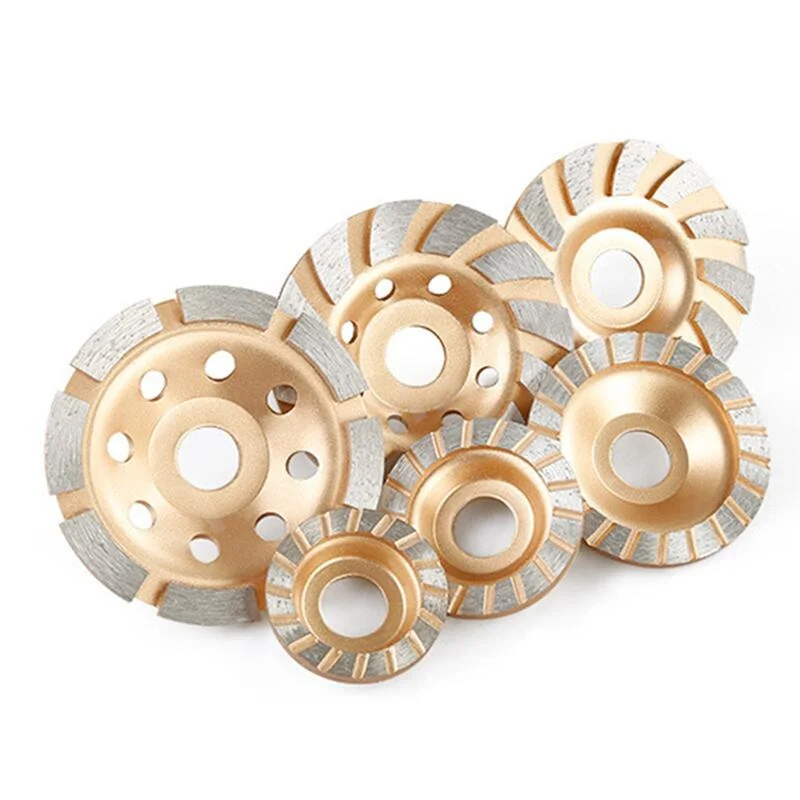 1/2/3Pcs Diamond Segment Wheel Disc Grinding Cup Abrasives Stone Marble Floor Metalworking Sharp Sanding Tools