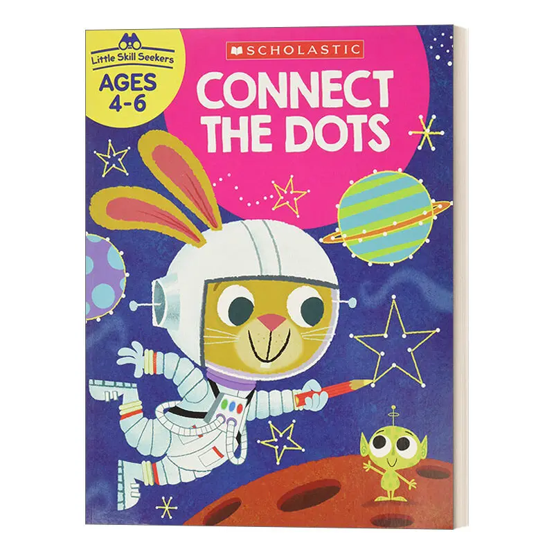 

Milumilu Little Skill Seekers Connect The Dots Children's Exercise Book Original English Books