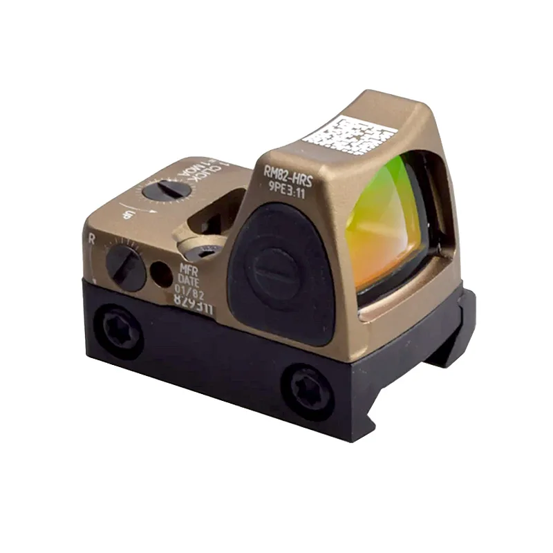 Red Dot Sight Rifle Scope Holy Warrior RM82 HRS Red Dot Sight Aluminum RMR Reflex Sights Scope Picatinny And GLOCK Mount Rifle Airsoft Hunting