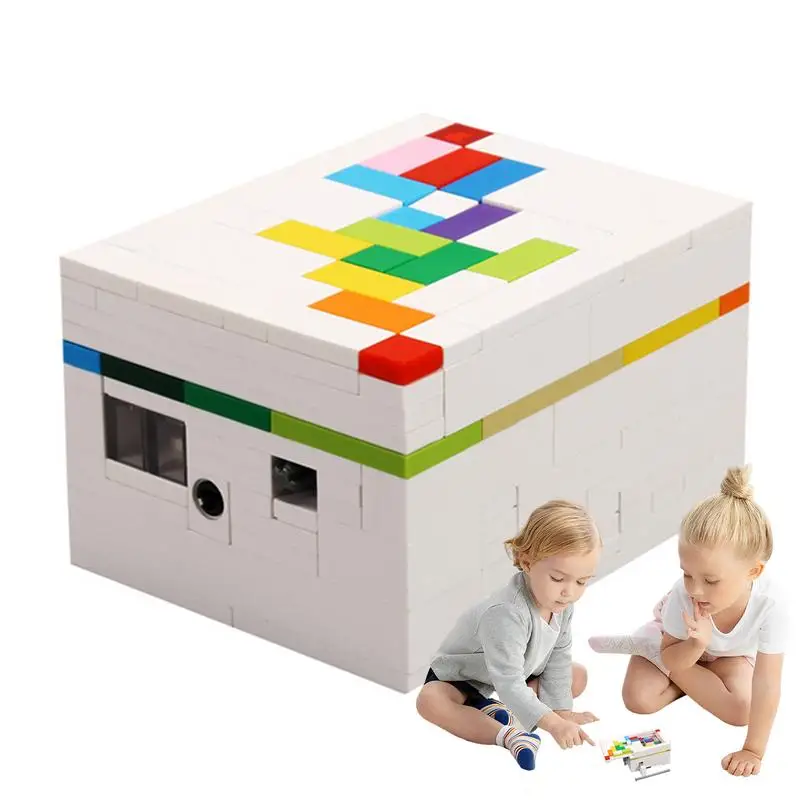 

Коробка-головоломка для мозга, коробка с тайным замком и волшебными трюками, 3D головоломка с блокировкой, секретный отсек, игра для мозга, головоломки