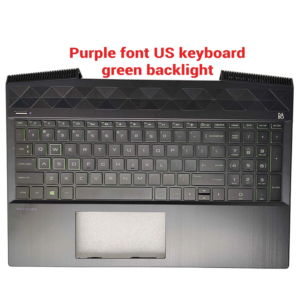 US green backlit