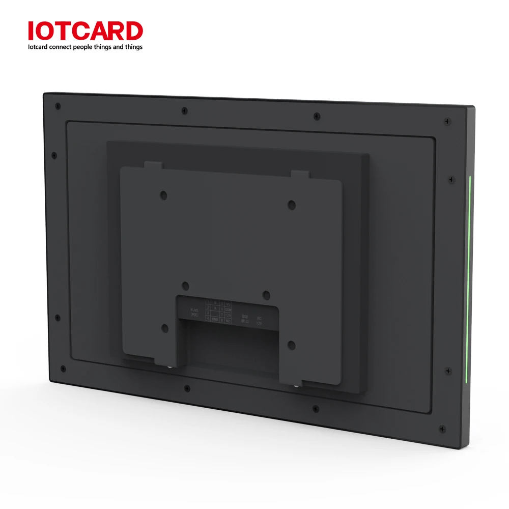 15.6 inch Scheduling Panel Meeting Room Tablet Conference Touch Display Offie schedular with LED Light Camera for Meeting Room