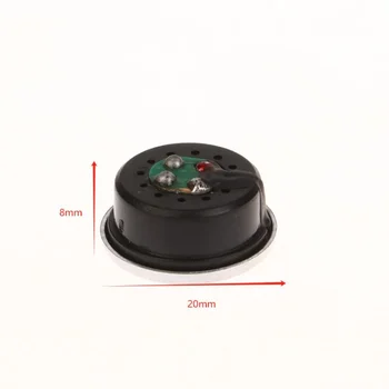 1 cartucce per microfono dinamico in miniatura di qualità premium da 20 mm di diametro, 1/3 pezzi per micro accessori