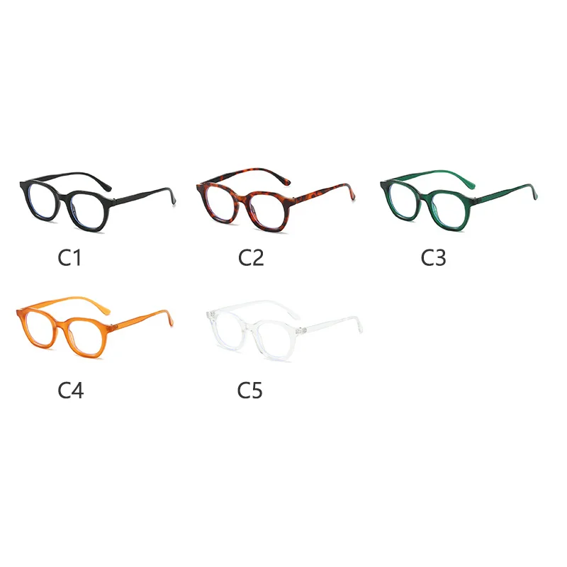 Elegant Oval Reading Glasses Blue Anti Light Optical Glasses Men Women Green Frames Prescription Presbyopic Glasses 5