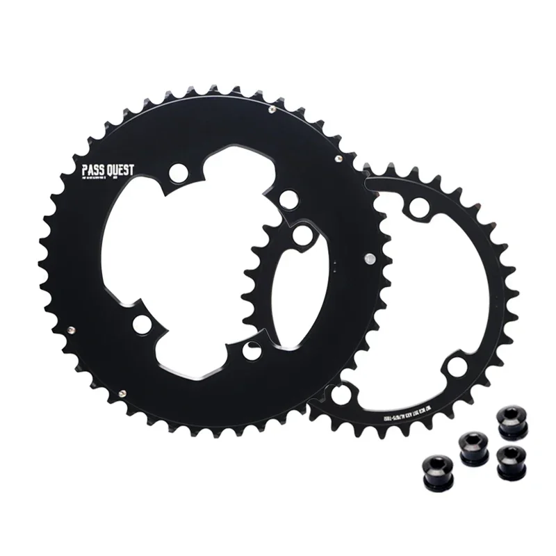 PASS QUEST 107BCD Double Chainring 2X Sprocket,For SRAM FORCE