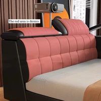 Lit unique pour chambre à coucher, coiffeuse de luxe multifonctionnelle avec espace de rangement, Cama De Lujo Para Dormitorio, accessoires pour la maison 5