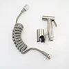 Hand protable Toilet bidet Sprayer Gun holder Stainless Steel Handheld Bidet Faucet home Bathroom Shower Head hose Self Cleaning 3
