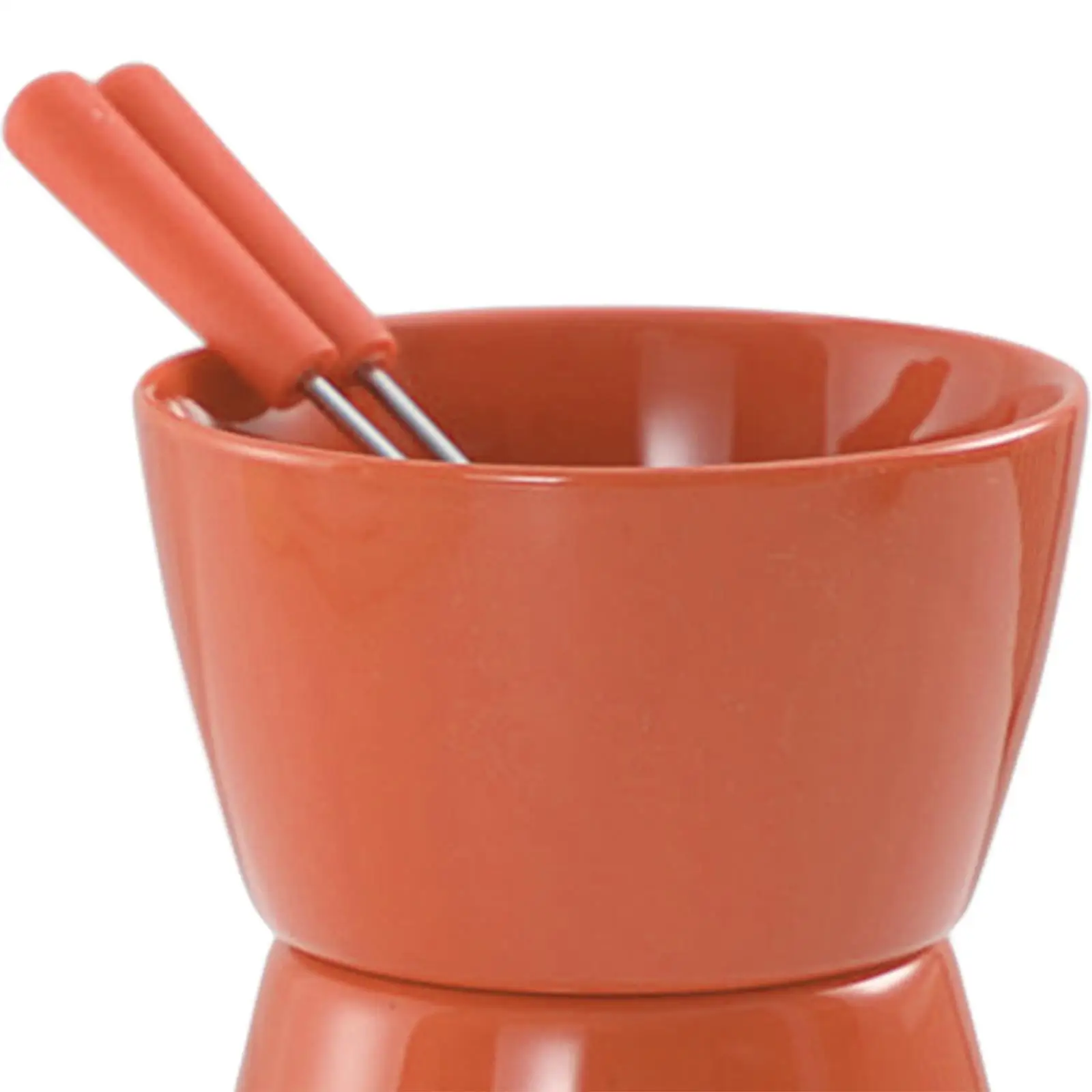 Fondue Pot Set Chocolate Melter Pot Chocolate for Broth Cooking Caramel