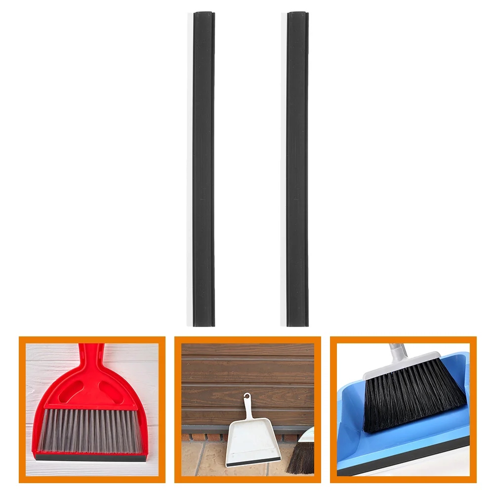 

Rubber Strip Replacement Dustpan Dust Pan Edge Refill Inlet Pressing Strips Dustpan Lip Replacement