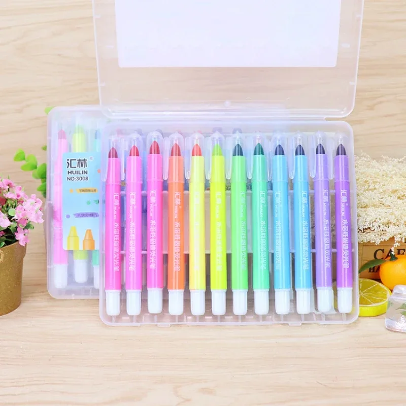 12Colors/set Pastel Gel Dry Highlighters Fragrance Bible Highlighters Pen  No Bleed Bible Art Markers Journaling School Supplies - AliExpress