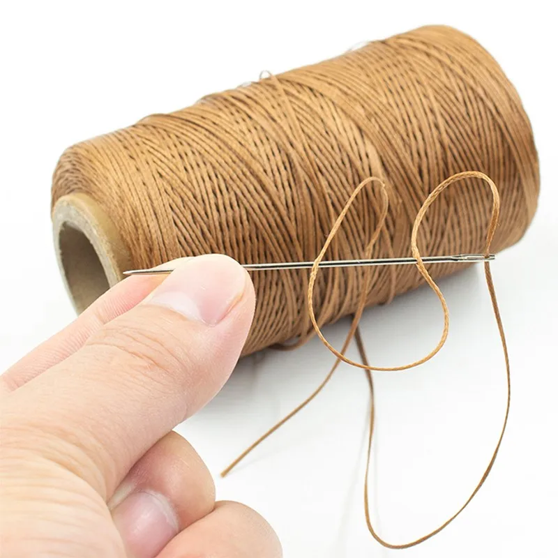 12 Colored Round Waxed Thread 0.8mm, 35 Yards Per Spool, 3