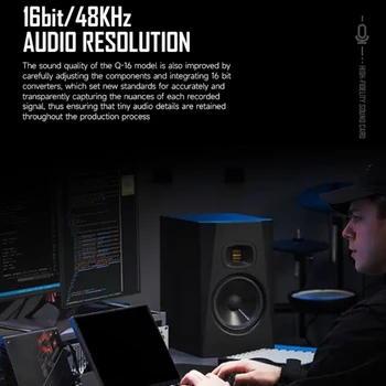 Recording Sound Card with User Friendly Interface for Music Producers and Content Creators 2