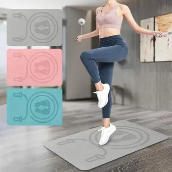 6mm Jump Rope Mat – Anti-Noise Shock Absorption Exercise Pad 1