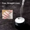 Nail Art Wire Drawing Tool Multifunctional Seven-pin Pen Texture Brush Tools DIY Nail Brush Bendable Feather Pin Painting Lines 5