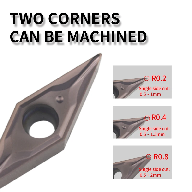 Minaページ VBMT11 VBMT16 VBGT11 VBGT16 YZ15TF YZ735 Carbide Insert for