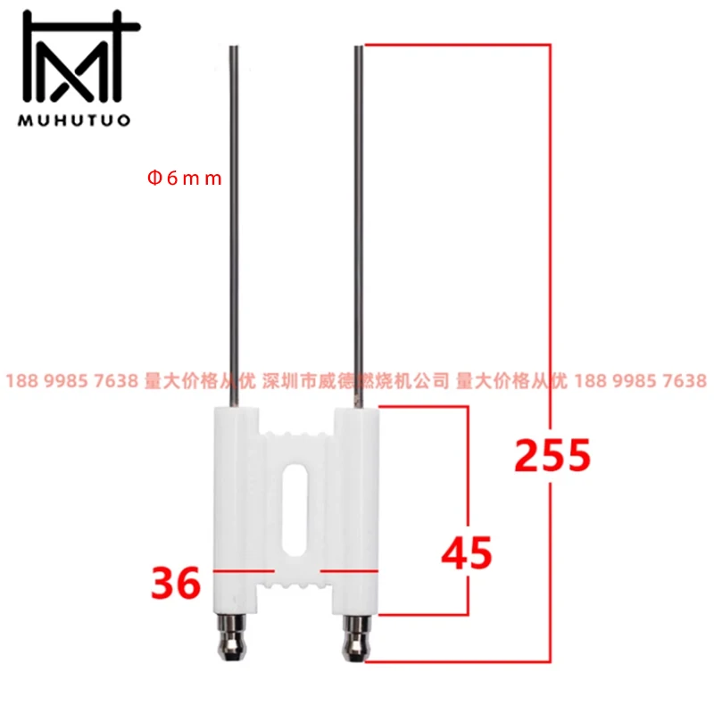 디젤 메탄올 연소 엔진용 일반 세라믹 점화 핀