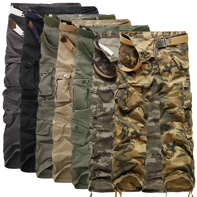 Casual Tactical Pants Men Camouflage 7 colors
