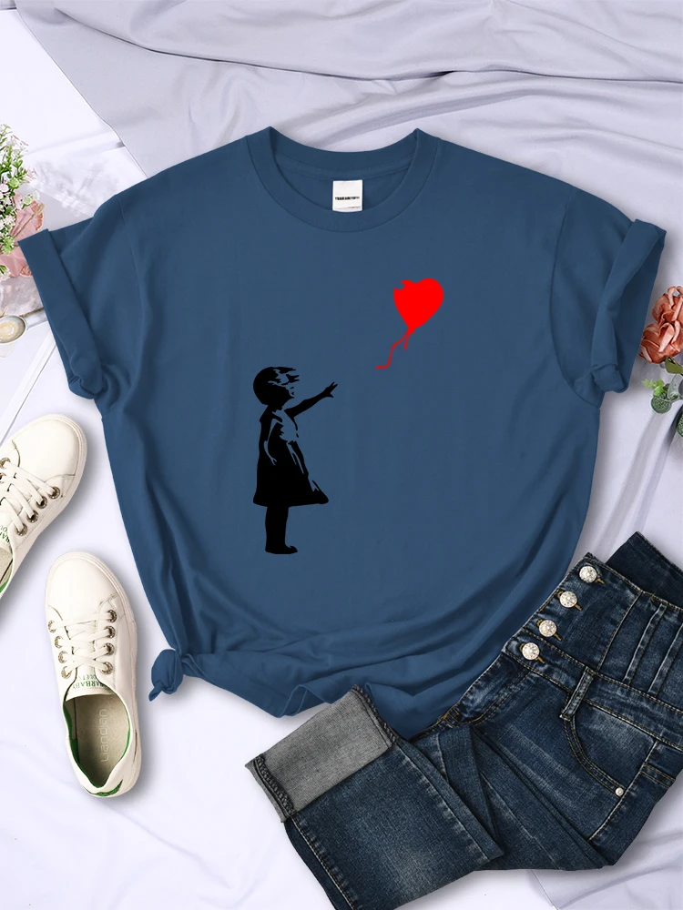 ตัวเลือกสินค้า เสื้อยืดลายบอลลูน ใส่สบายสไตล์ Street Hip Hop
