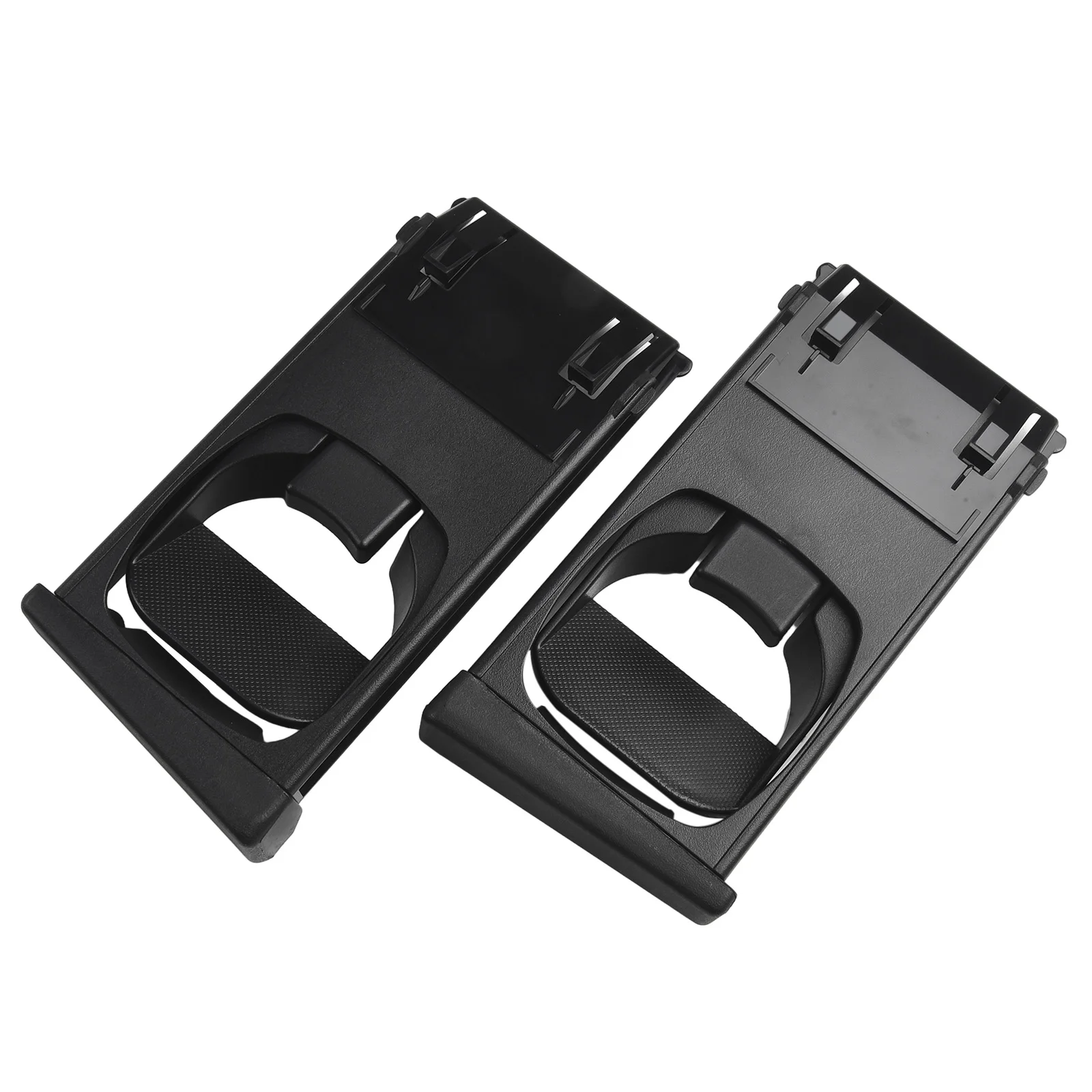 

Пара держателей стаканов для Toyota Hilux Vigo SR Pickup Fortuner 2004-2015 55604-0K01 0 пластиковые черные Автоаксессуары