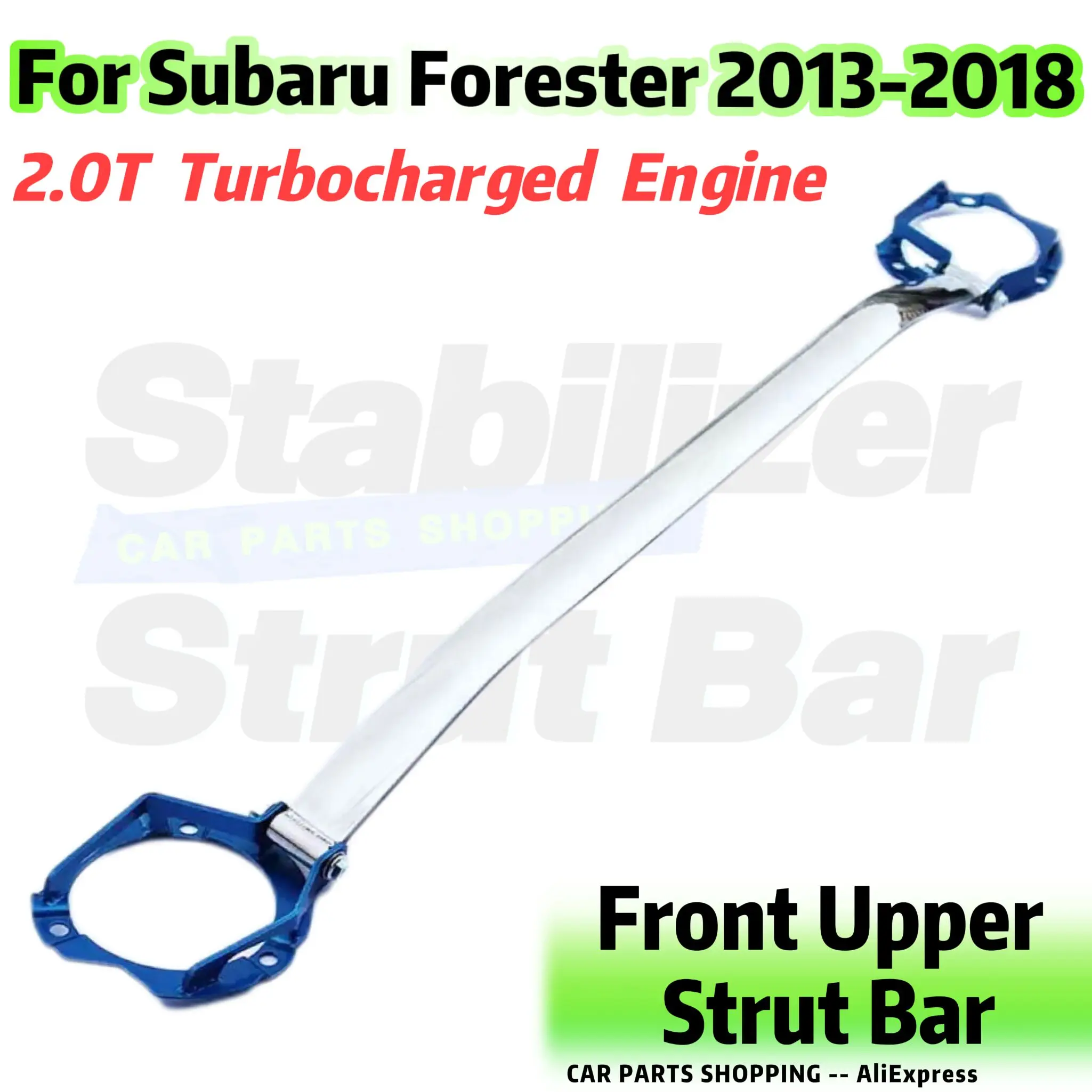 

Front Stabilizer Strut Bar For 2013-2018 Subaru Forester SJ 2.0T Turbo Engine STB Strut Tower Brace Anti-Sway Suspension