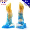 2021 Soft Fake Penis Shaped Penis Female Adult Toy Masturbation Device Anal Plug Large-size Suction Cup Anal Dilator Tentacle 1