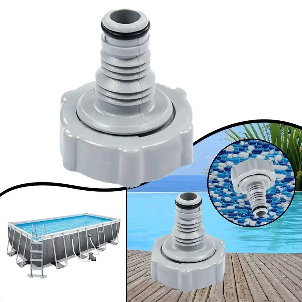 P6H1419 Drain Valve For Draining Pool Hose Adapter Replacement Drain Valve Swimming Pool Parts Accessories pool drain valve